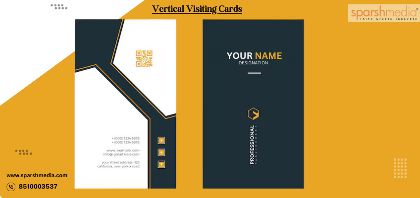 vertical visiting cards