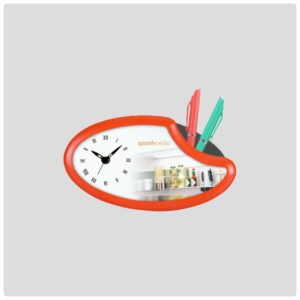 Sparshmedia-Table-clock-with-penstand