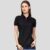 Scott T Shirt Polo Neck (Black with red tip) - Image 3