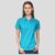 Scott T Shirt Polo Neck (Turquoise Green with white tip) - Image 3