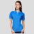 Scott T Shirt Polo Neck (Azure Blue with white tip) - Image 3