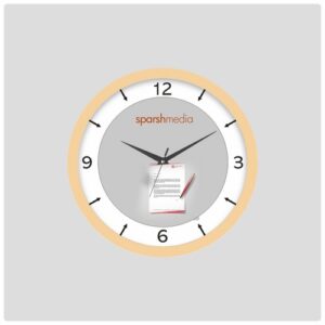 Sparshmedia-Wall clock