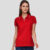 Scott T Shirt Polo Neck (Red with white tip) - Image 2